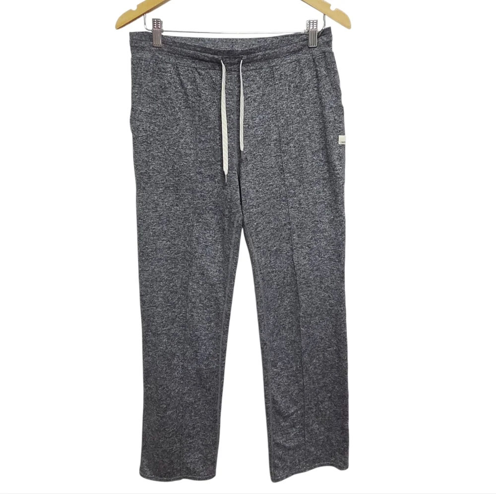 Vuori Halo Essential Wide Leg Pants Gray Medium - Picture 3 of 8